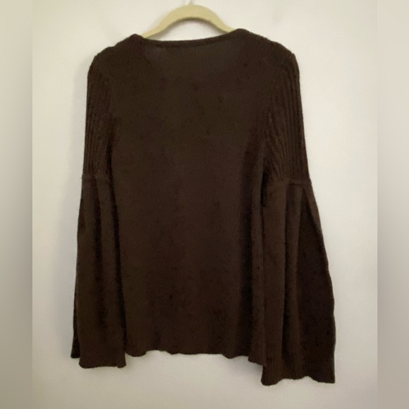 Anthropologie MOTH BINGHAM BELL-SLEEVED SWEATER new size M - Picture 5 of 7